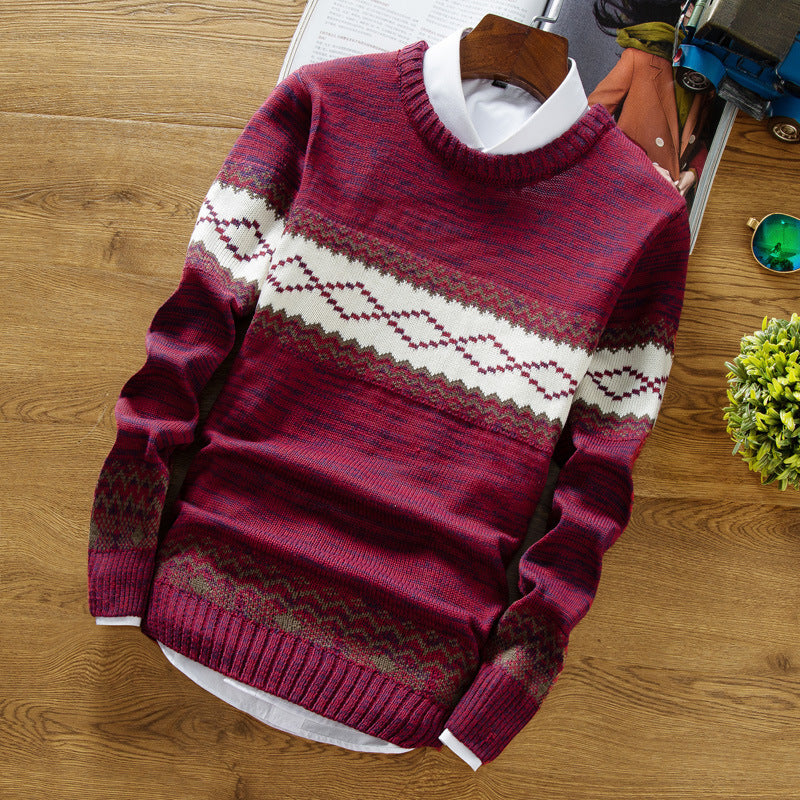 Men's Casual Pullover In Autumn And Winter