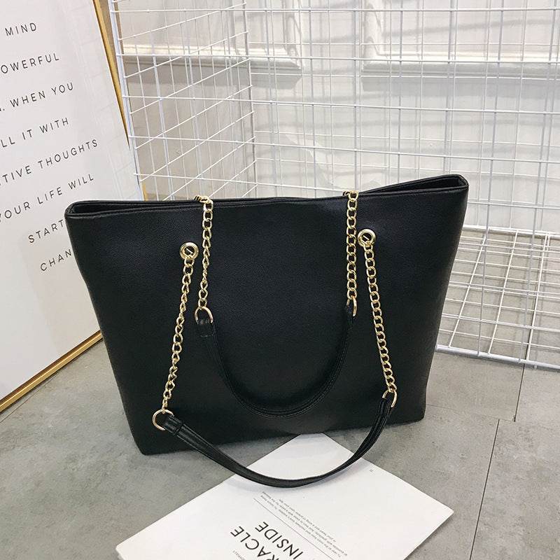 Double-sided Single Shoulder Handbag Women Tote Bag - Mubimart
