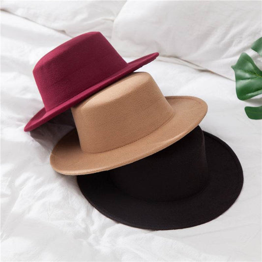 Vintage Gentleman British Style Woolen Hats For Men And Women - Mubimart
