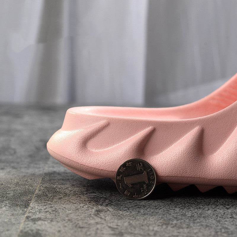 Flip-Flops For Men With Floppy Soles Over Thick Soles - Mubimart