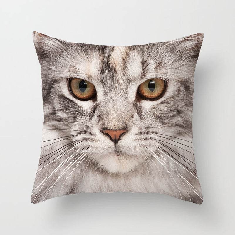 Pet Cat Peach Skin Pillowcase Waist Pillowcase - Mubimart