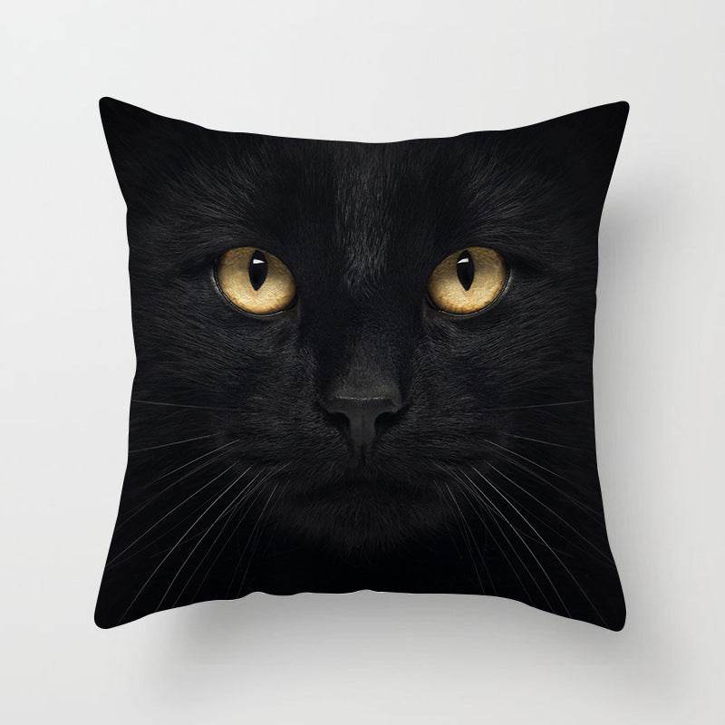 Pet Cat Peach Skin Pillowcase Waist Pillowcase - Mubimart