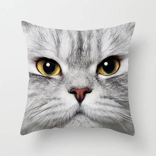 Pet Cat Peach Skin Pillowcase Waist Pillowcase - Mubimart