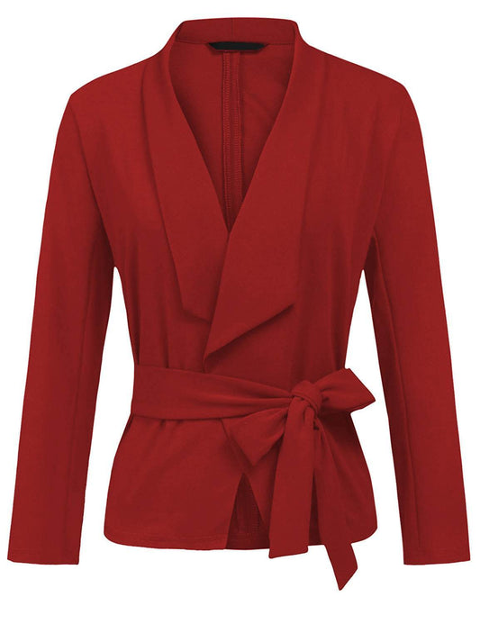 Casual Work Fashion Long Sleeve Cardigan Cardigan - Mubimart
