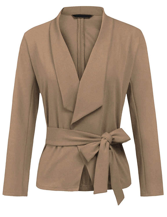 Casual Work Fashion Long Sleeve Cardigan Cardigan - Mubimart