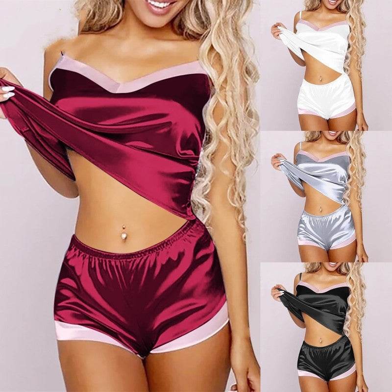 Pyjamas Ladies Nightwear Women Pajamas Sexy Nightclothes - Mubimart