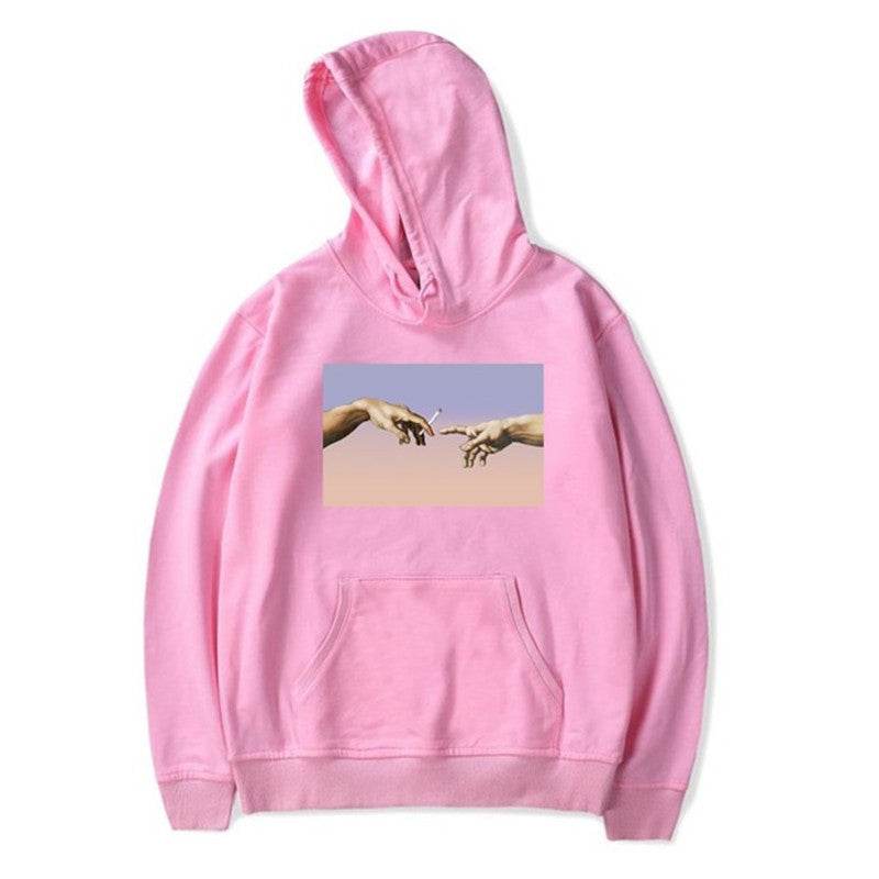 Men's Hooded Sweatshirts Fit Loose Sweatshirts - Mubimart