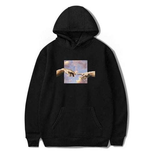 Men's Hooded Sweatshirts Fit Loose Sweatshirts - Mubimart