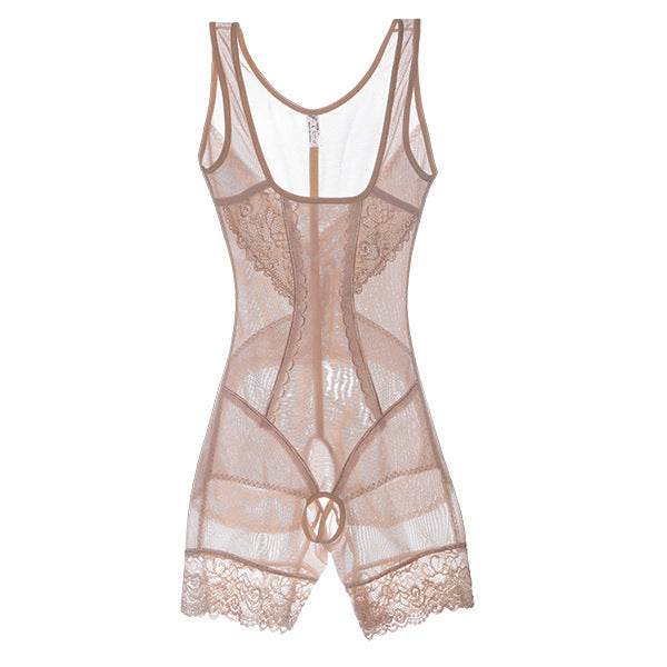 PRAYGER Women M-3Xl Lace Shapewear Body Shaper thigh Waist - Mubimart