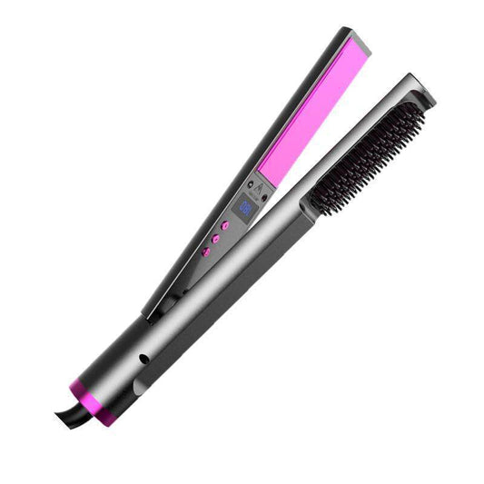 Hair Straightener With Straightening Comb - Mubimart