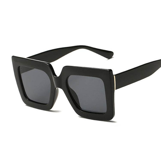 Women's Oversized Square Frame Sunglasses - Mubimart