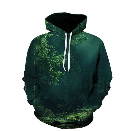 Beach Maple Leaf Couples Sport Sweaters Men And Women Casual Hoodies - Mubimart