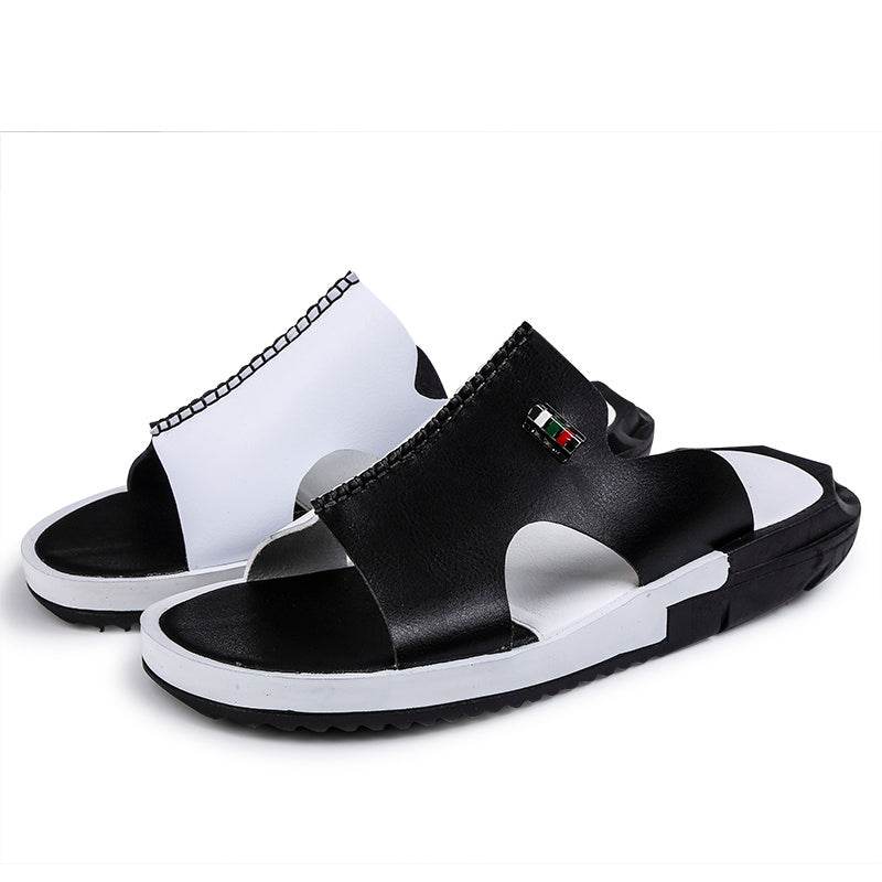 Slipper Male Outside Wears Trend Korean Edition Personality - Mubimart