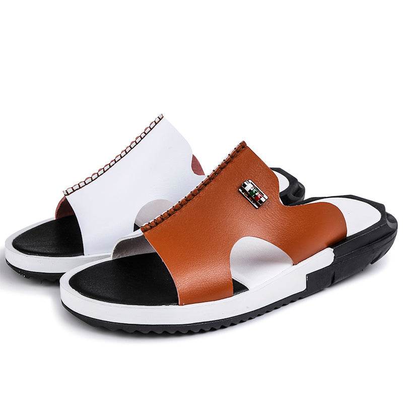 Slipper Male Outside Wears Trend Korean Edition Personality - Mubimart