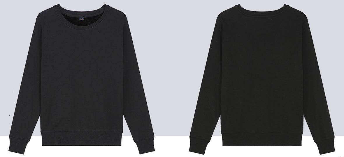 Custom Round Neck Sweatshirts Health Cotton - Mubimart