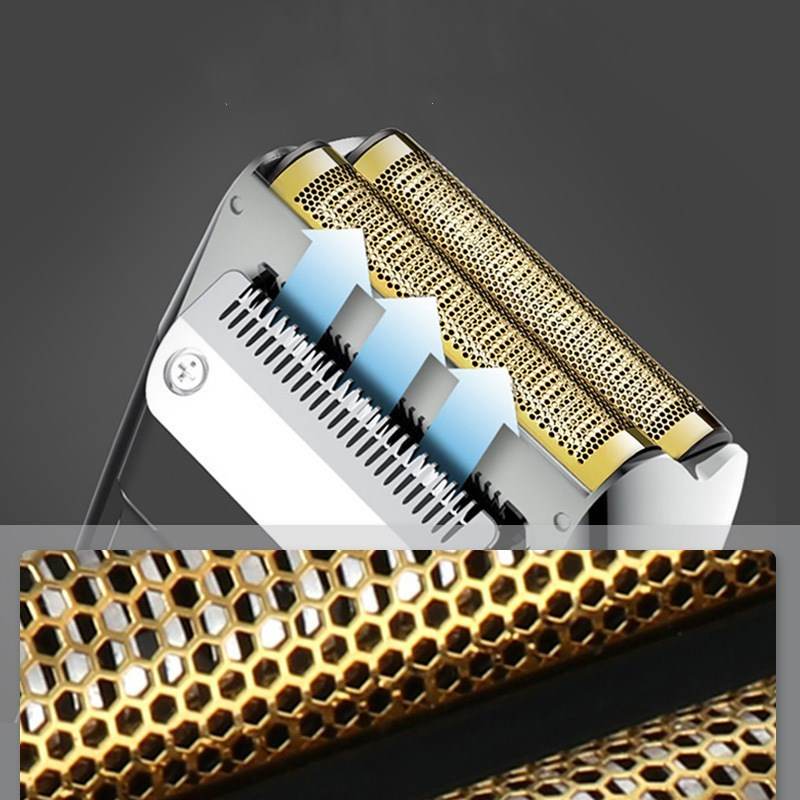 Electric Shaver Men Push Light Haircut Artifact - Mubimart