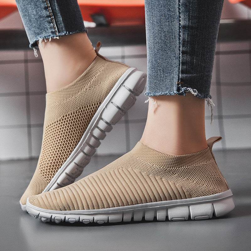 Breathable All Match Sneaker Cover Foot Non Slip Shoes - Mubimart
