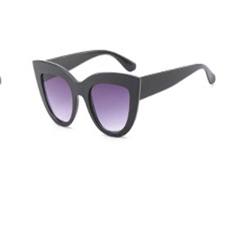 Retro Cat Eye Sunglasses Trendy Sunglasses Cross-Border Sunglasses - Mubimart