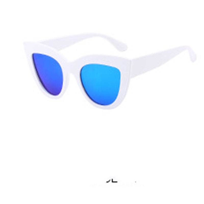 Retro Cat Eye Sunglasses Trendy Sunglasses Cross-Border Sunglasses - Mubimart