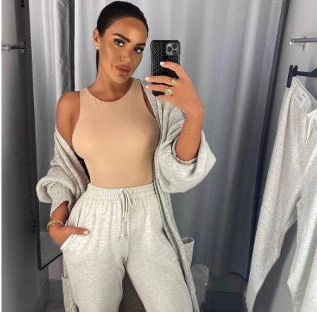 Sleeveless Sexy Bodysuit Women Off-Shoulder Top - Mubimart