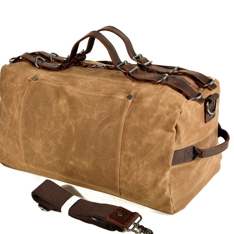 Simple And Portable Large-Capacity Men's Duffel Bag - Mubimart