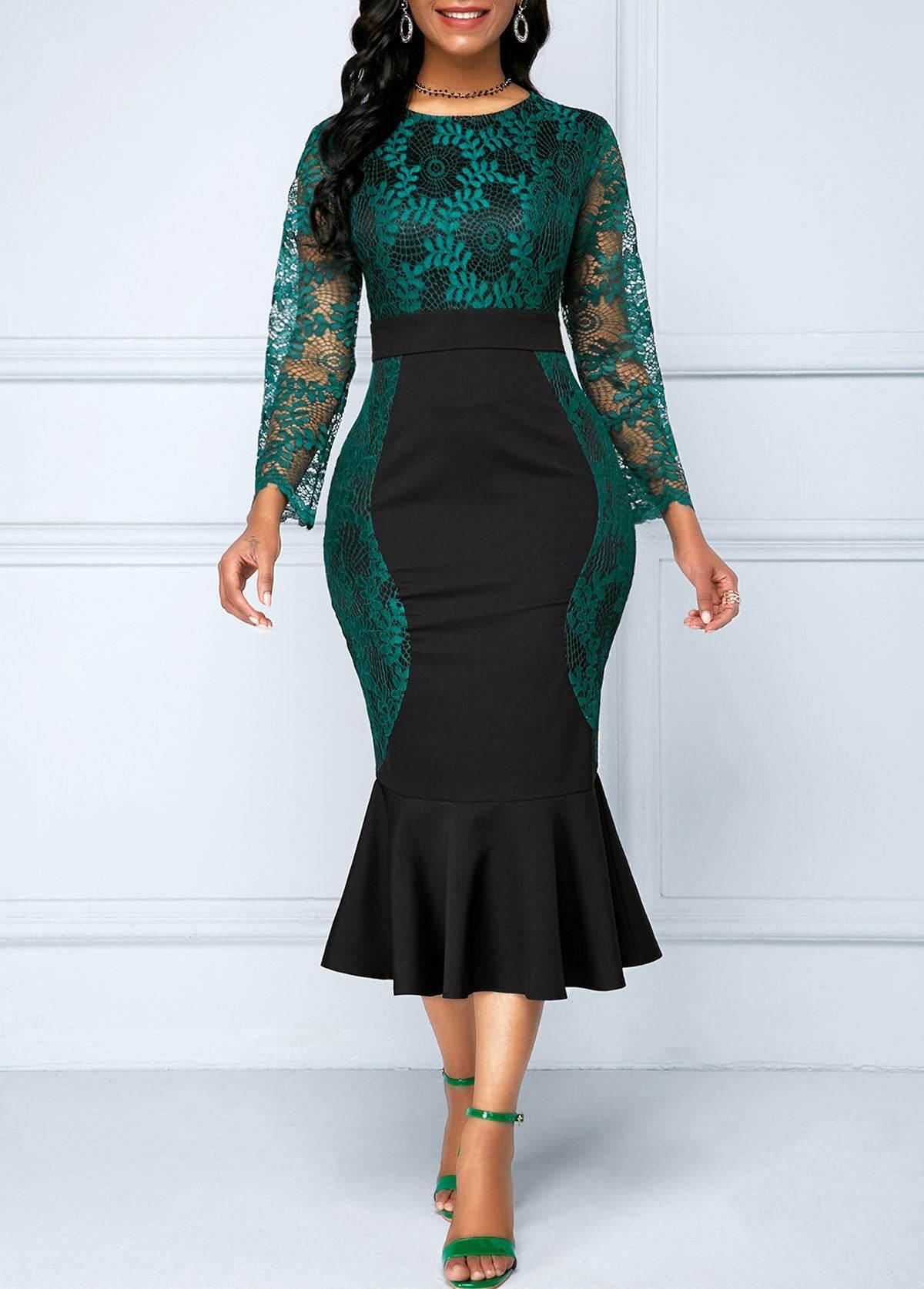 Autumn Summer Dress Women Casual Plus Size Slim Office Bodycon - Mubimart