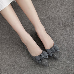 Shallow Mouth Pointed Toe All-Match Flat Shoes