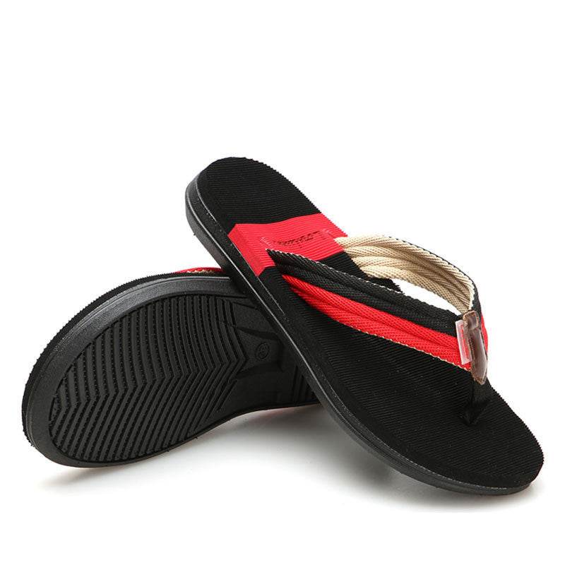 Flip Flops non Slip Flip Flops Outdoor Beach Shoes Waterproof Shoe Drag - Mubimart