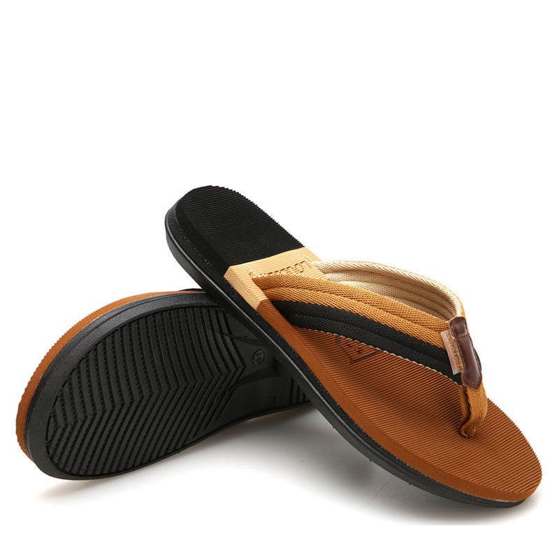Flip Flops non Slip Flip Flops Outdoor Beach Shoes Waterproof Shoe Drag - Mubimart