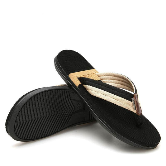Flip Flops non Slip Flip Flops Outdoor Beach Shoes Waterproof Shoe Drag - Mubimart