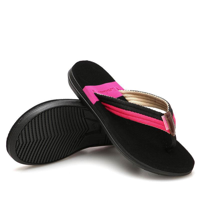 Flip Flops non Slip Flip Flops Outdoor Beach Shoes Waterproof Shoe Drag - Mubimart