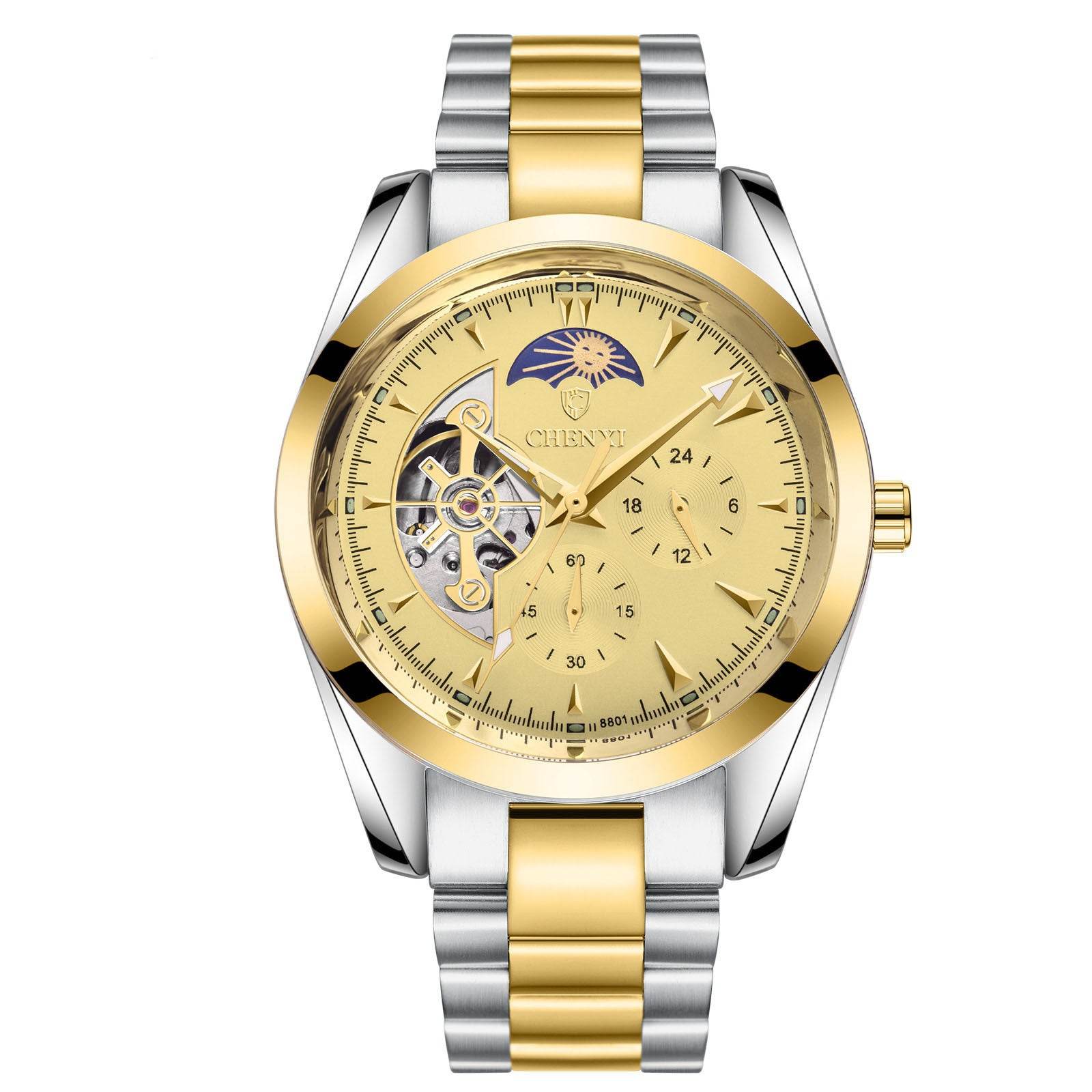 Men's Business Mechanical Watches - Mubimart