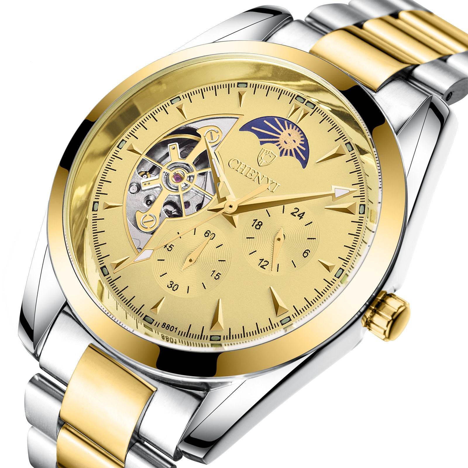 Men's Business Mechanical Watches - Mubimart