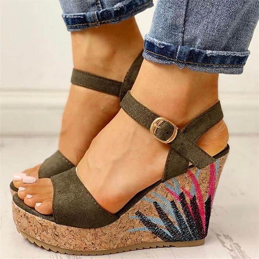 New Wedge Sandals Women's Platform Sandals - Mubimart