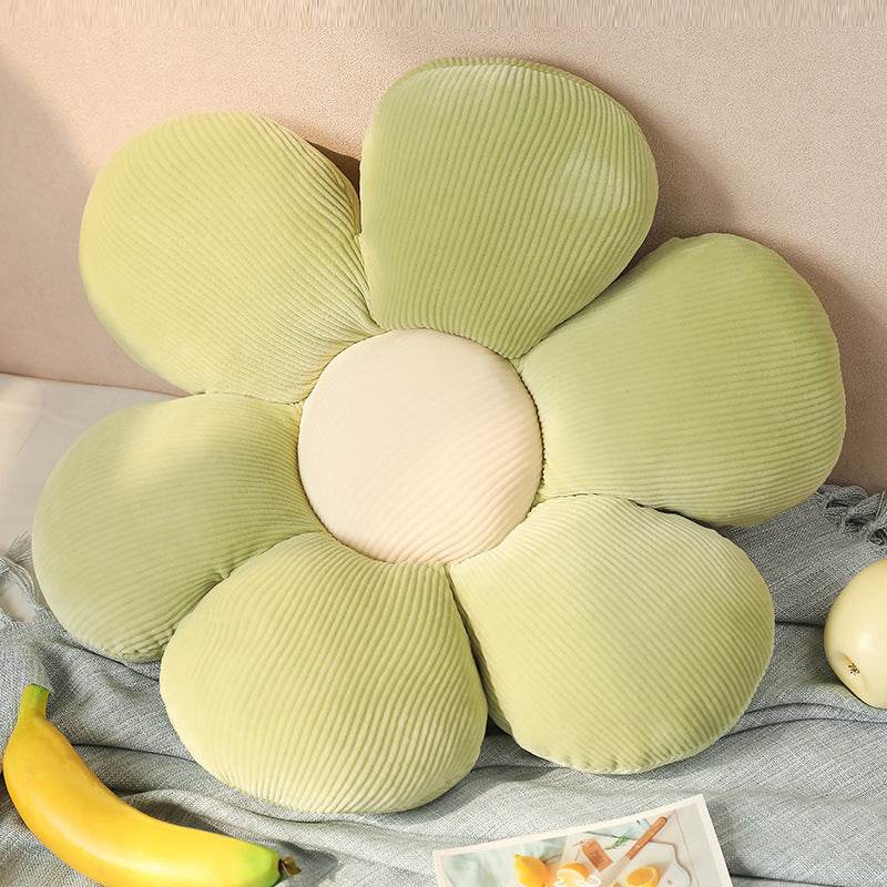 Small Daisy Flower Throw Pillow Cushion Floor Chair Cushion Cushion Office Sedentary Couch - Mubimart