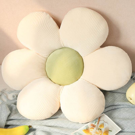 Small Daisy Flower Throw Pillow Cushion Floor Chair Cushion Cushion Office Sedentary Couch - Mubimart