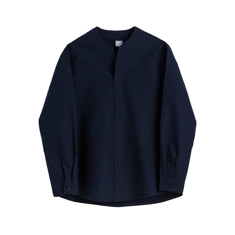 Fashion New Shirt Cotton Linen Men's Shirt - Mubimart