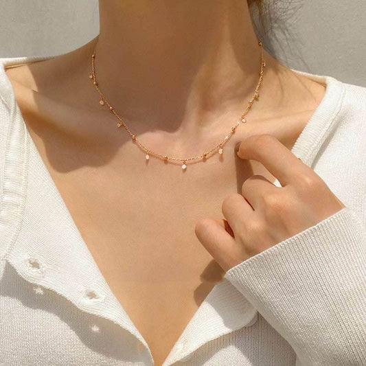 Neck Chain Cold Wind Necklace Women - Mubimart
