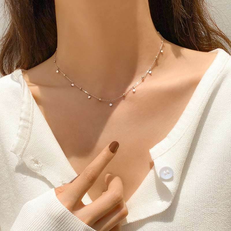 Neck Chain Cold Wind Necklace Women - Mubimart