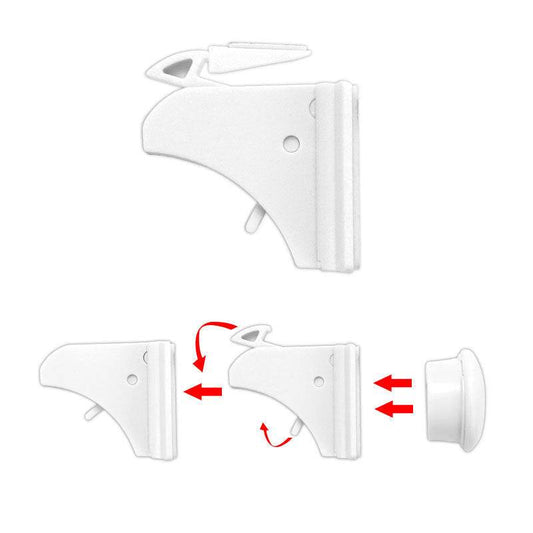 Protective Magnetic Lock For Cabinet Door - Mubimart