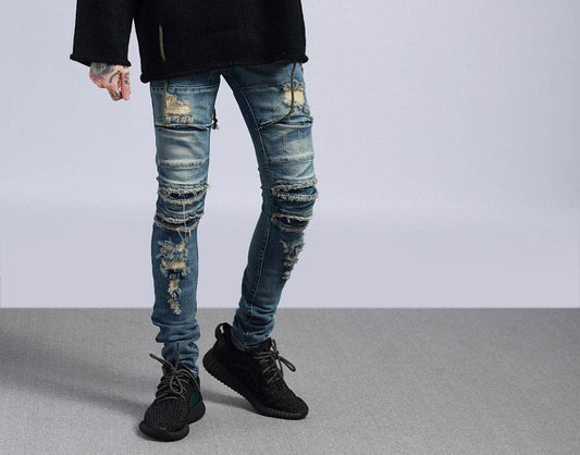 Shredded jeans - Mubimart