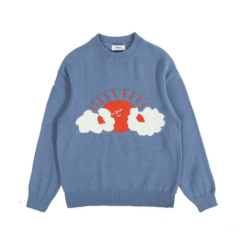 Casual Pullover Sweater - Mubimart
