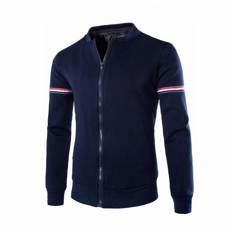 Foreign Trade Men's Zipper Cardigan Hoodie - Mubimart