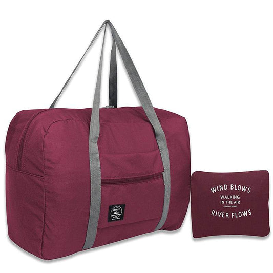 Portable Folding Storage Bag Large Capacity Duffel Bag - Mubimart