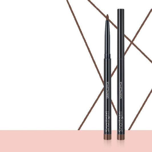 M Auto-Rotating Eyebrow Pencil, Waterproof, Sweat-Proof And Non-Dmudge Eyeliner Pencil - Mubimart