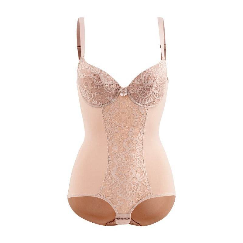 European and American Explosive Breast-supporting Body Shaper Body Shaper - Mubimart