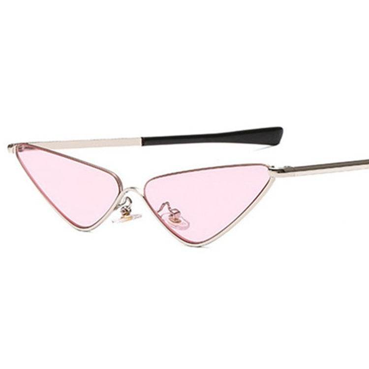 European And American Metal Cat-Eye Sunglasses - Mubimart