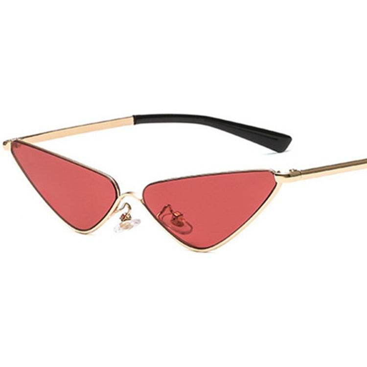 European And American Metal Cat-Eye Sunglasses - Mubimart