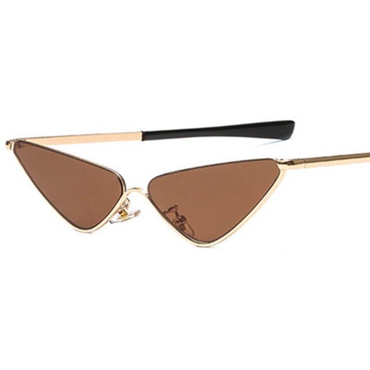 European And American Metal Cat-Eye Sunglasses - Mubimart