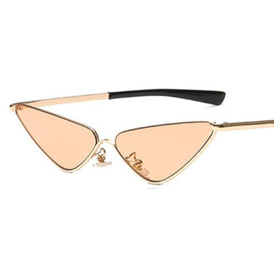 European And American Metal Cat-Eye Sunglasses - Mubimart